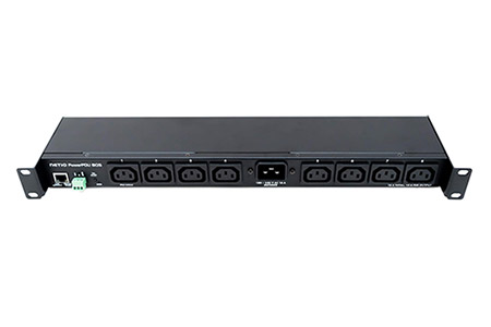 Napájecí panel (PDU), 8x IEC-320 C13, ovládání přes IP (PowerPDU 8QS EU)