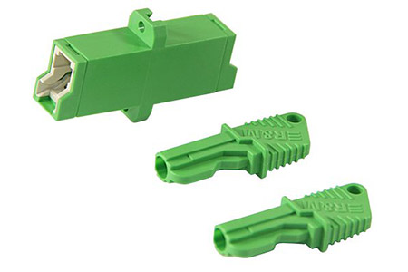 Optická spojka E2000-E2000, simplex, singlemode, APC