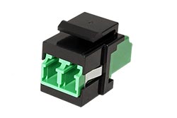 Optická spojka keystone LC/LC, duplex, singlemode APC