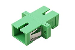 Optická spojka SC-SC, simplex, singlemode, APC