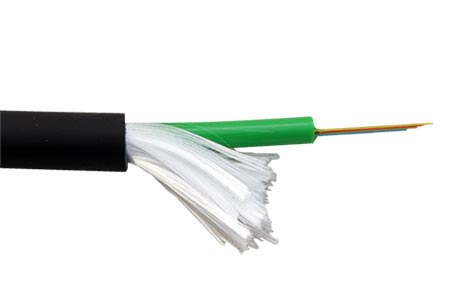 Optický kabel 4x 50/125um, OM5, LSOH, Dca, 1750N, 7mm, 1m, černý