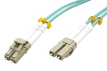 Optický patchkabel LC-LC 50/125 (multimode), duplex, OM3, 25m