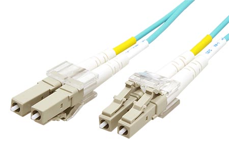 Optický patchkabel LC-LC 50/125 (multimode), duplex, OM3, 30m