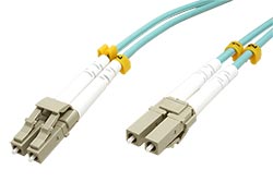 Optický patchkabel LC-LC 50/125 (multimode), duplex, OM3, 30m