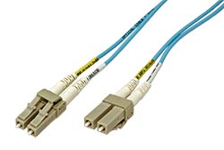 Optický patchkabel LC-LC 50/125 (multimode), duplex, OM3, 3m