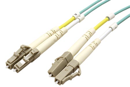 Optický patchkabel LC-LC 50/125 (multimode), duplex, OM3, LSOH, 10m