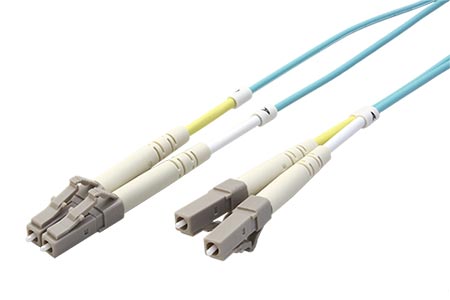 Optický patchkabel LC-LC 50/125 (multimode), duplex, OM3, LSOH, 40m