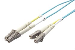 Optický patchkabel LC-LC 50/125 (multimode), duplex, OM3, LSOH, 40m