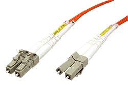 Optický patchkabel LC-LC 62,5/125 (multi mode), 2mm, duplex, 3m