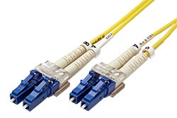 Optický patchkabel LC-LC 9/125 (single mode), duplex, OS2, LSOH, 3m
