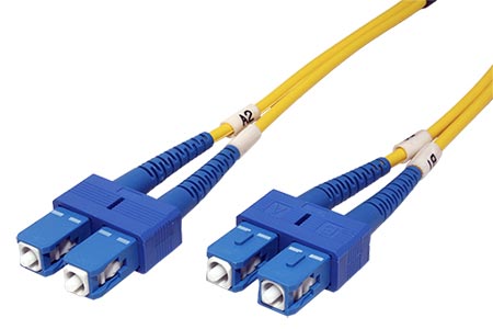 Optický patchkabel SC-SC 9/125 (single mode), duplex, 5m