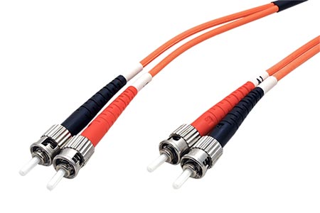 Optický patchkabel ST-ST 62,5/125 (multi mode), duplex, 5m