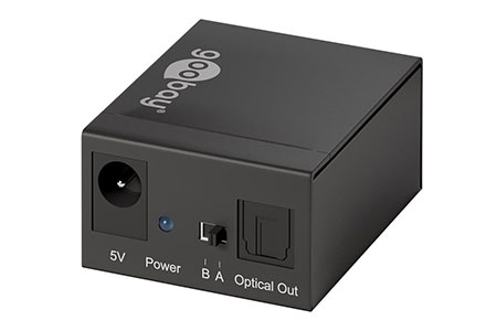 Optický přepínač 2:1 S/PDIF