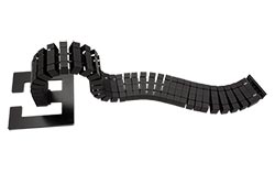 Organizér kabelů, Cable-Snake® FLEX II, sada, černý  (930.022)