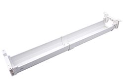 Organizér kabelů pod desku stolu, 82cm, bílý