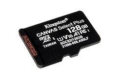 Paměťová karta microSDHC, 128GB, class10 UHS-I, Canvas Select Plus + adaptér na SD kartu