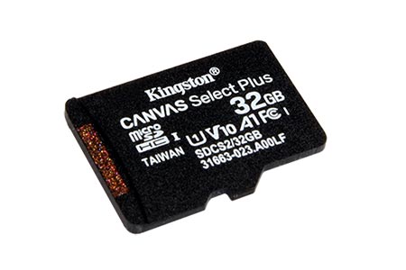 Paměťová karta microSDHC, 32GB, Canvas Select Plus