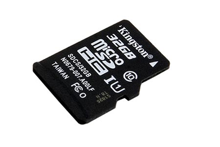 Paměťová karta microSDHC, 32GB, class 10 + adaptér na SD kartu
