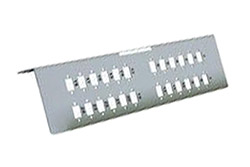 Panel pro rozvaděč na optické kabely, 24x SC, šedý