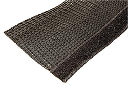 Pás na svazování kabelů, suchý zip, délka 2,50m, černý