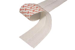 Páska se suchým zipem, nalepovací, 20mm x 10m, bílá