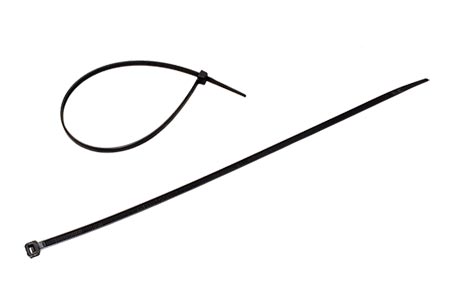 Páska vázací 28cm x 4,5mm 100ks, černá