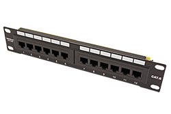 Patchpanel 10" kat. 6 UTP, 12 portů  (TC-P12C6)