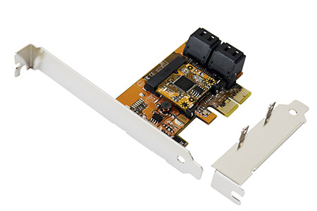 PCI Express karta 4x SATA III, RAID 0/1/5 (EX-3517R)