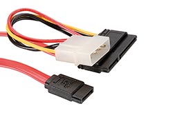 Kabel datový + napájecí SATA