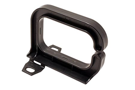 Plastové vyvazovací oko 80x60mm, asymetrické