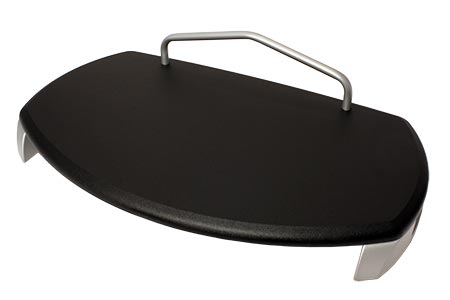 Podstavec pod monitor, 580x335mm, max. 40kg, prostor pro klávesnici, černý