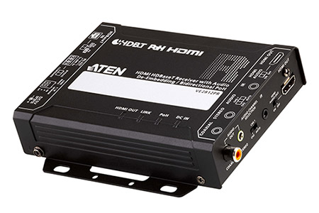 Přijímač HDMI přes HDBaseT class A, PoH, 4K (VE2812PR)