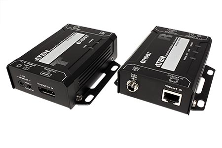 Prodlužovací adaptér DisplayPort přes TP, HDBaseT-Lite (VE901)