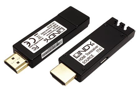 Prodlužovací adaptér HDMI (10,2G), přes optickou síť, 300m