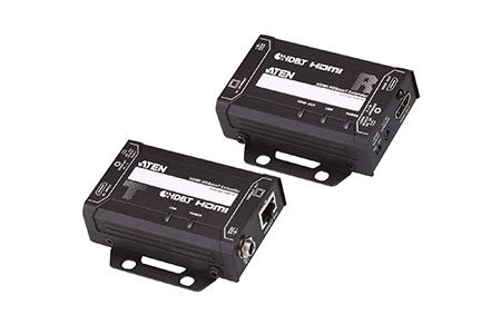 Prodlužovací adaptér HDMI přes TP, HDBaseT class A, 4K, 100m (VE811)