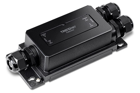 Prodlužovací adaptér PoE++, 2 porty 1Gb, PoE+ aktivní/pasivní (TI-BEP200)