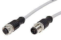 Prodlužovací kabel M12 kód A, 5pin (M) - 5pin (F), 5m