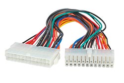 Prodlužovací napájecí kabel ATX 2.0, 24pin, 30cm