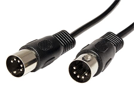 Propojovací kabel DIN 5 - DIN 5, 1,5m