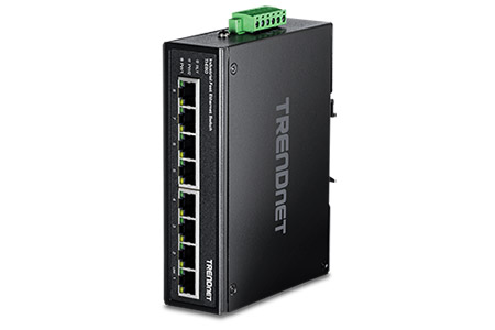 Průmyslový ethernet přepínač 100Mb, 8 portů (TI-E80)