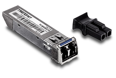 Průmyslový SFP modul, 1000BASE-LX, single mode, 2x LC, 1310nm, 10km (TI-MGBS10)