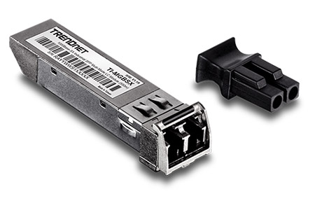 Průmyslový SFP modul, 1000BASE-SX, multi mode, 2x LC, 850nm, 550m (TI-MGBSX)