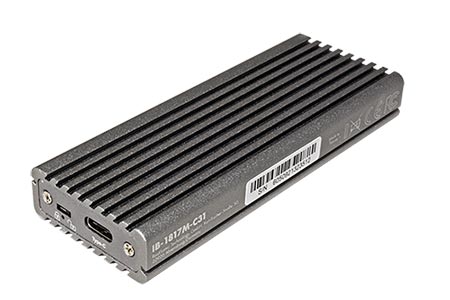 RaidSonic Externí box USB 10Gbps (USB 3.1 Gen2) M.2 NVMe SSD (IB-1817M-C31)