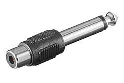 Redukce Cinch F - jack 6,35M mono