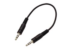 Redukce jack 3,5M - jack 3,5M, 0,2m