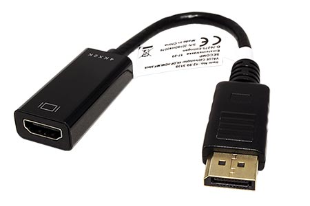 Redukce kabelová DP(M) -> HDMI(F), typ 2, 4K@30Hz, 10cm