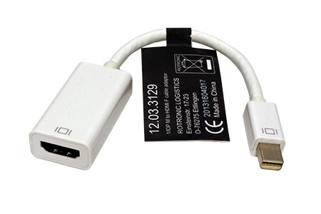 Redukce miniDP(M) -> HDMI A(F), typ 1, 1920x1200@60Hz