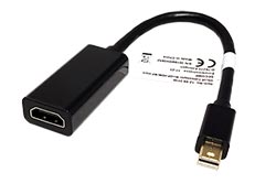 Redukce miniDP(M) -> HDMI A(F), typ 1, 1920x1200 @60Hz