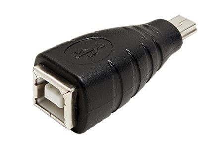 Redukce USB B(F) - miniUSB B(M)