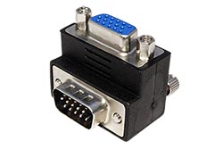 Redukce VGA, MD15HD - FD15HD, lomená nahoru